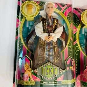 Wicked Madame Morrible Doll - Brown & White Costume